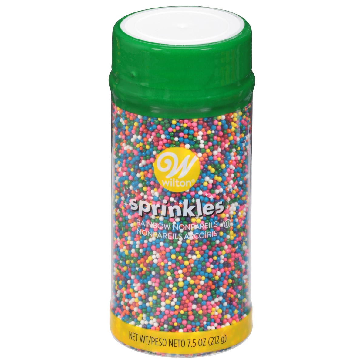 slide 1 of 9, Wilton Rainbow Nonpareils Sprinkles 7.5 oz, 7.5 oz