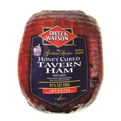Dietz & Watson Honey Uncured Tavern Ham