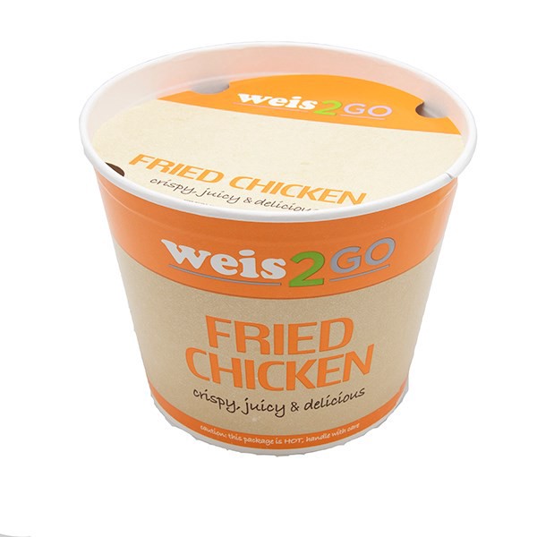 slide 1 of 1, Weis2Go Fried Chicken Bucket, 10 ct