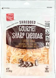 Harris Teeter­™ Gourmet Sharp Cheddar Blend Shredded Cheese
