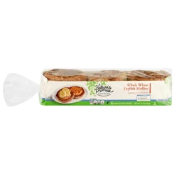 Nature's Promise Whole Wheat Ready Split English Muffins - 6 ct