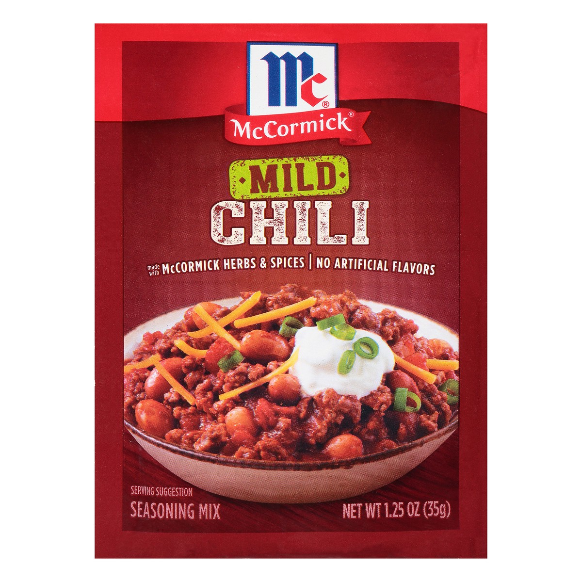 slide 6 of 8, Mccormick Mild Chili Seasoning Mix - 1.25 Oz, 1.25 oz