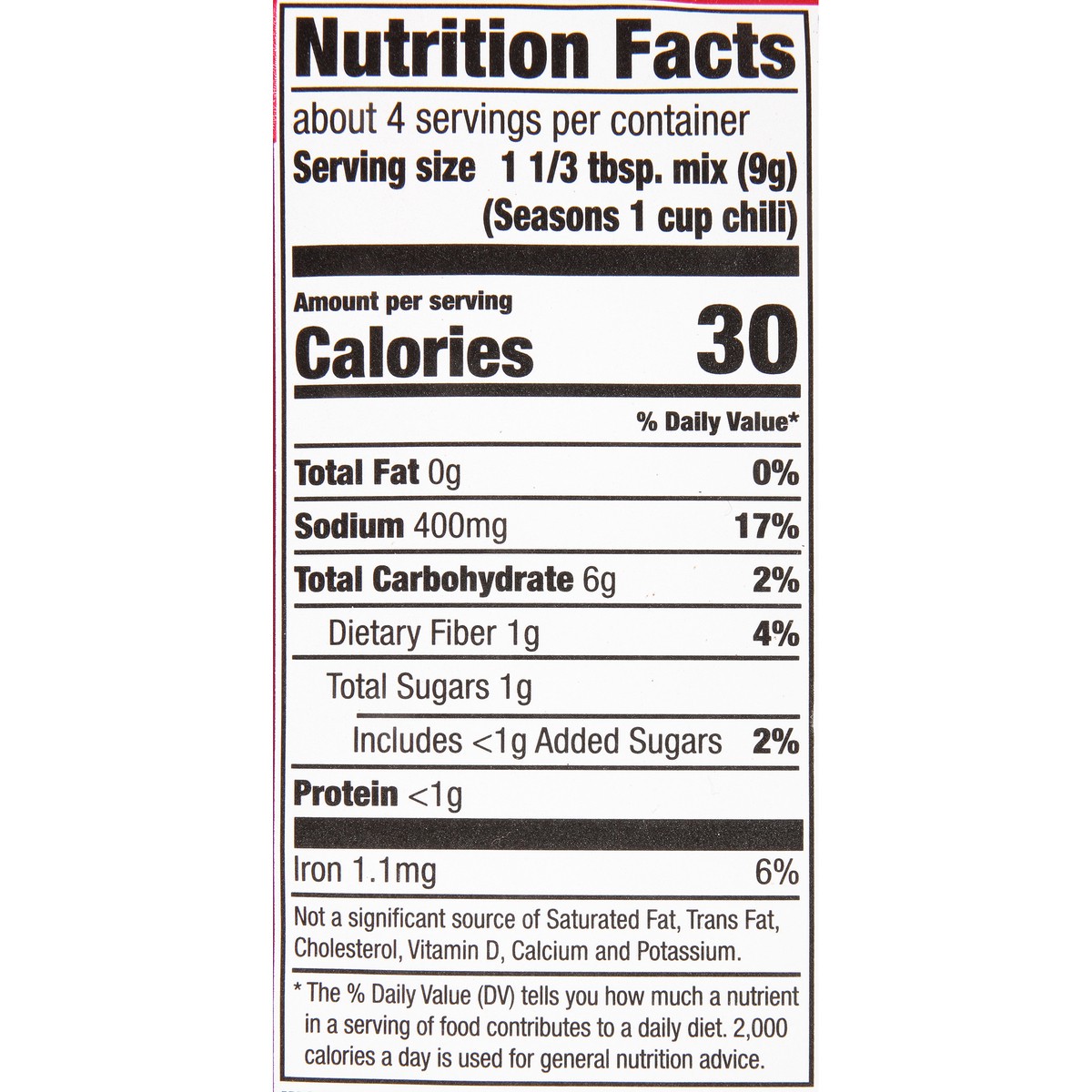 slide 7 of 8, Mccormick Mild Chili Seasoning Mix - 1.25 Oz, 1.25 oz