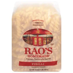 Rao's Homemade Homemade Bronze Die Cut Fusilli 16 oz