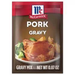 Mccormick Pork Gravy Seasoning Mix - 0.87 Oz