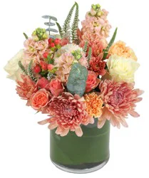 Central Market Blush Signature Vase Arrangement