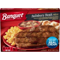 Banquet Frozen Salisbury Steak Meal