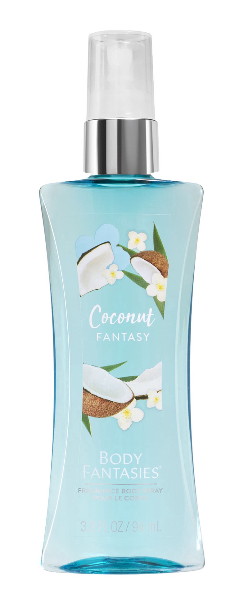 slide 1 of 5, Body Fantasies Body Spray, Coconut Fantasy, 3.2 fl oz, 3.2 oz