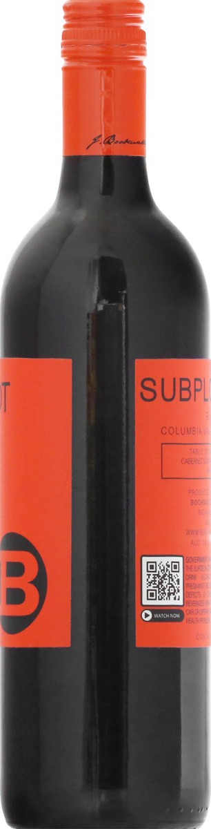 slide 5 of 10, Subplot No 37 Columbia Valley Washington Red Wine 750 ml, 750 ml