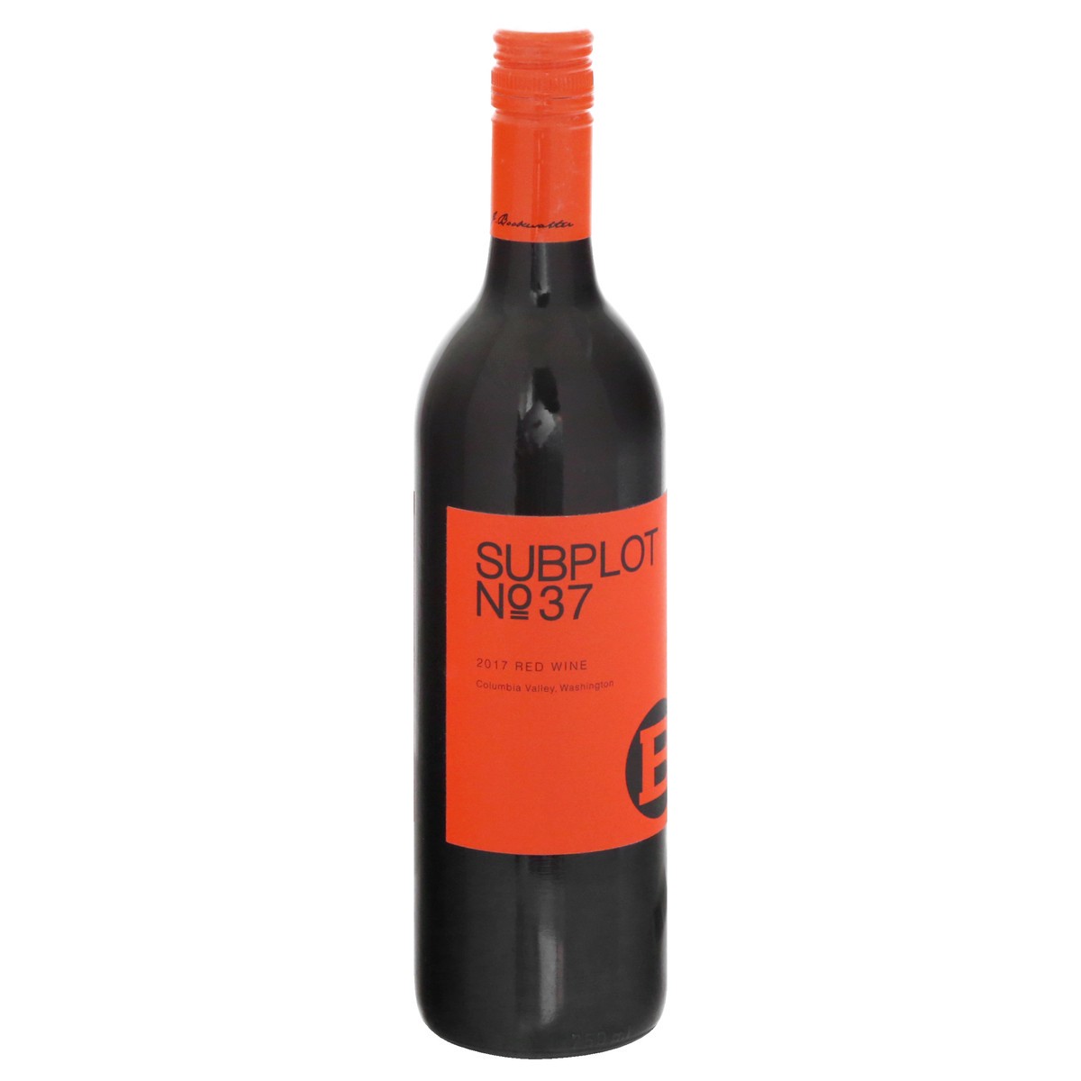 slide 4 of 10, Subplot No 37 Columbia Valley Washington Red Wine 750 ml, 750 ml
