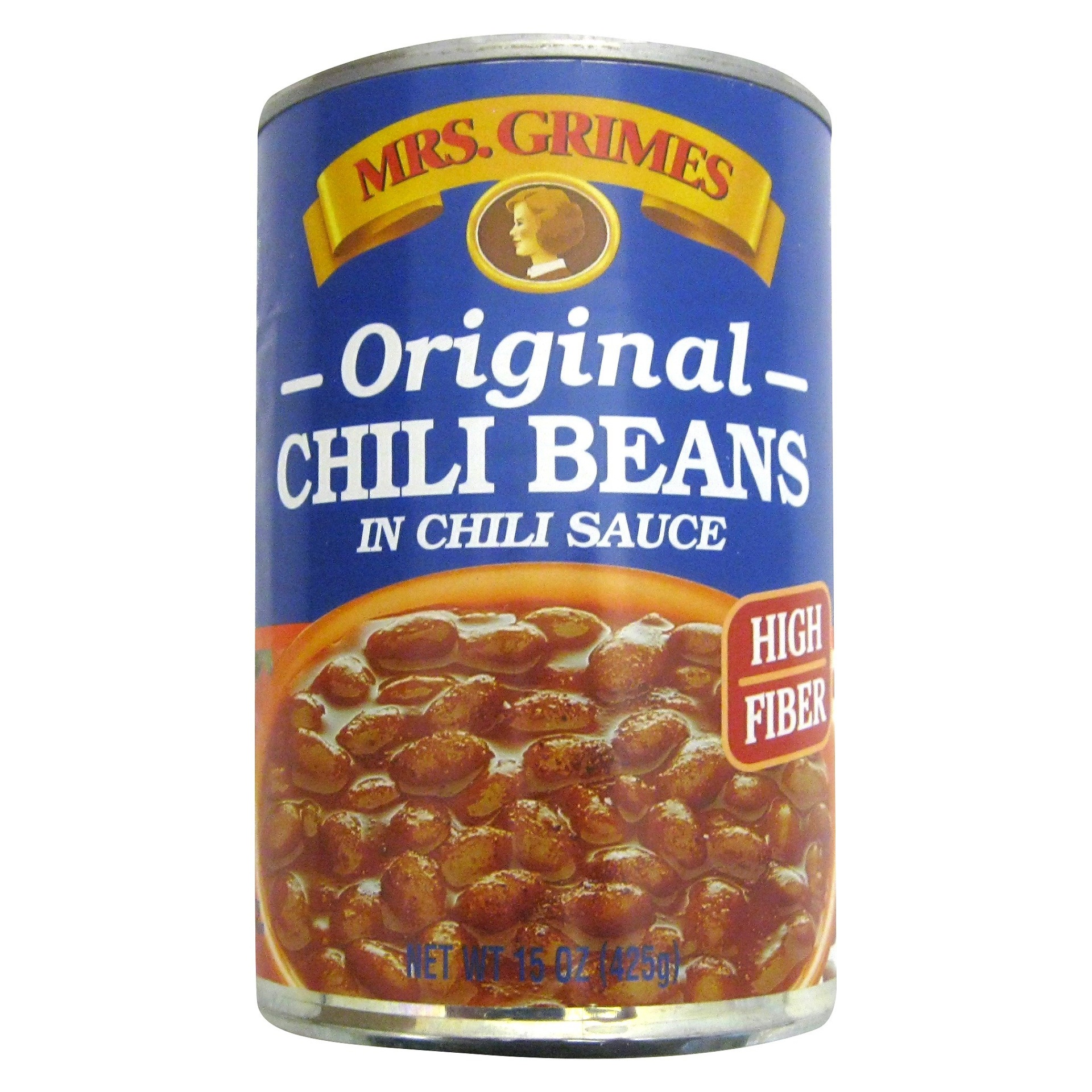 slide 1 of 6, Mrs. Grimes Original Chili Beans in Chili Sauce, 15 oz