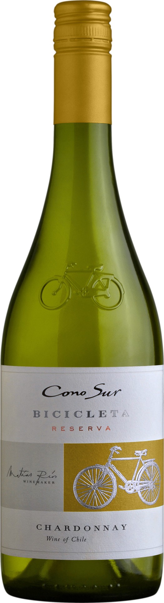 slide 1 of 9, Cs Bicicleta Cono Sur Bicicleta Chardonnay, 750 ml