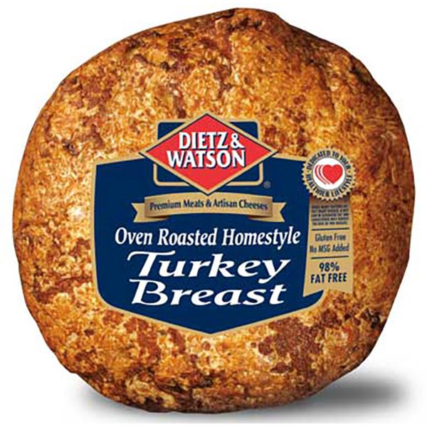 slide 1 of 1, Dietz & Watson Oven Roasted Homestyle Turkey Breast, per lb
