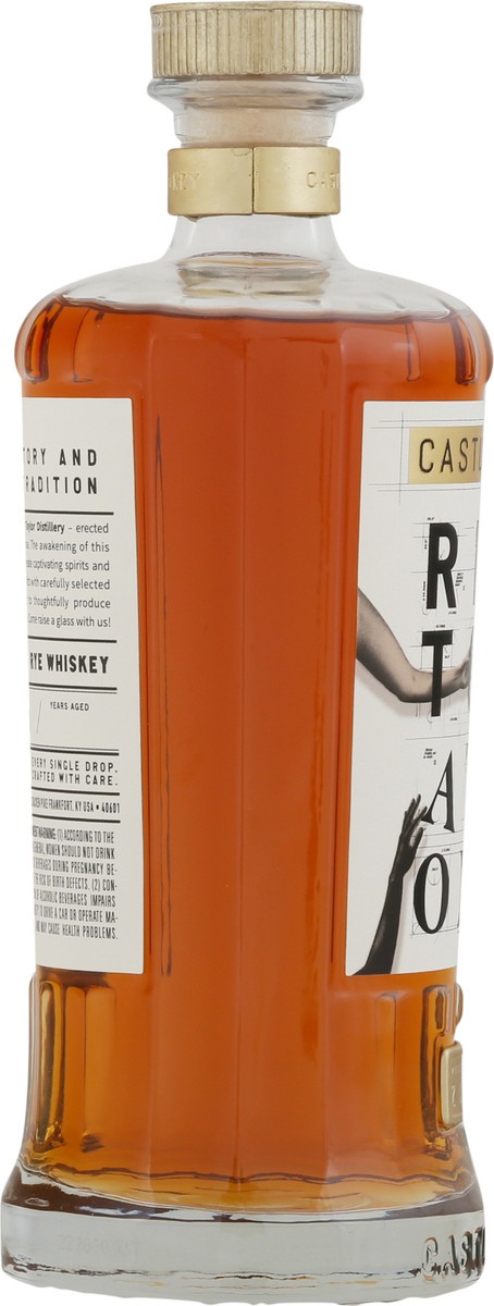 slide 2 of 9, Castle & Key Kentucky Straight Rye Whiskey 750 ml, 750 ml