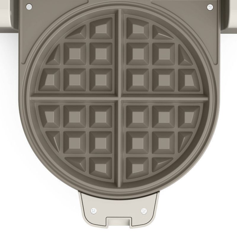 slide 13 of 13, bella Housewares bella Flip and Store Waffle Maker Oatmilk: Aluminum Cooking Surface, 1100W, Beige, Compact Design, 2-Year Warranty, 1 ct