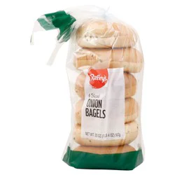 Raley's Onion Bagels, 6 Ea