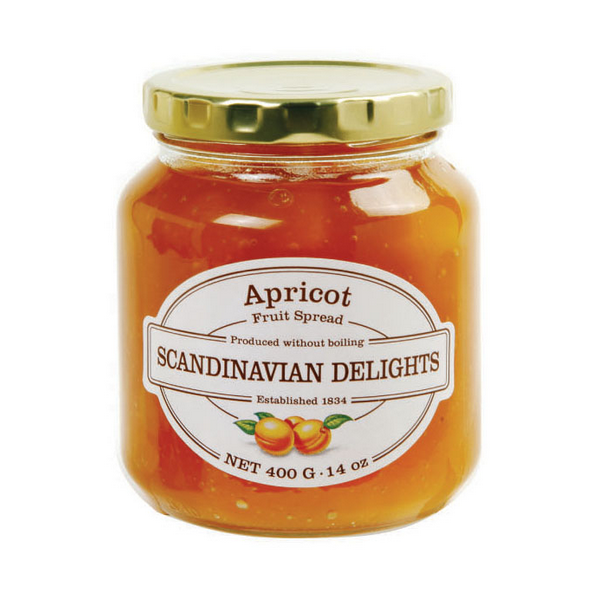 slide 1 of 1, Scandinavian Delights Apricot Spread, 14 oz