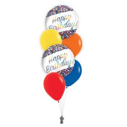 BLOOMS by H-E-B Happy Birthday Balloon Bouquet