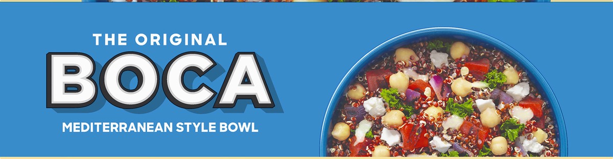 slide 7 of 10, BOCA Mediterranean Style Chickpea Bowl, 9 oz Box, 9 oz