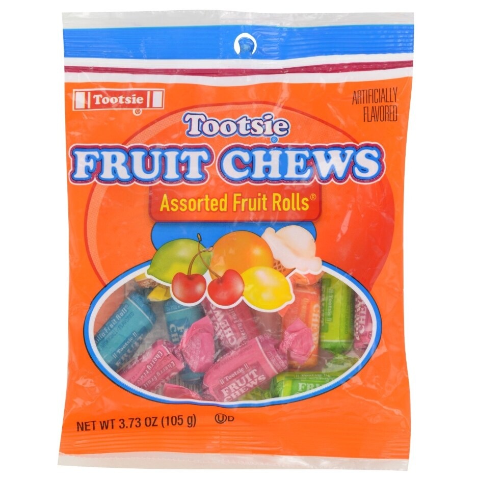 slide 1 of 1, Tootsie Fruit Chews Assorted Flavors, 3.73 oz