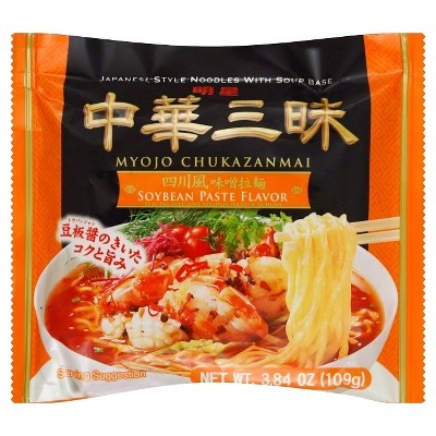 slide 1 of 1, Kikkoman Myojo Soybean Paste Flavor Ramen Noodle Soup - 3.84oz, 3.84 oz