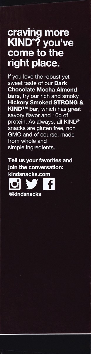 slide 7 of 8, Kind Dark Chocolate Mocha Almond Nutrition Bars, 4 ct