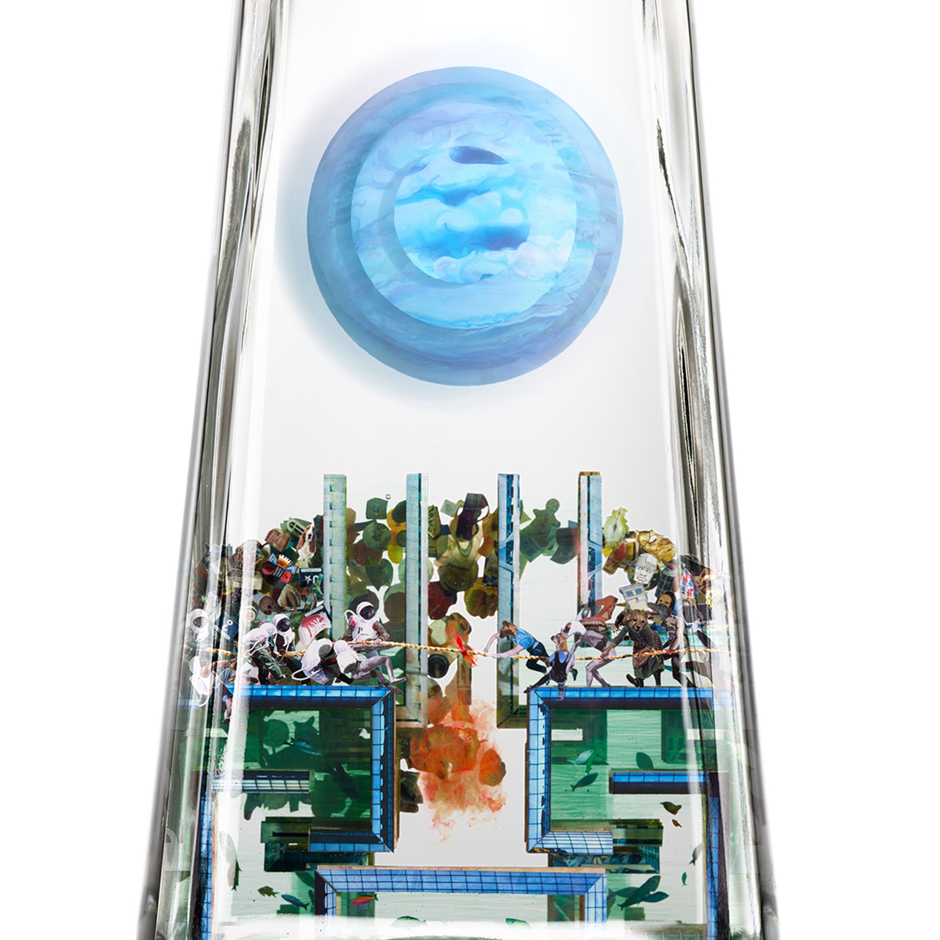 slide 10 of 10, 1800 Essential Artists 11 with Dustin Yellin Tequila 80 Proof - 750 ml, 750 ml