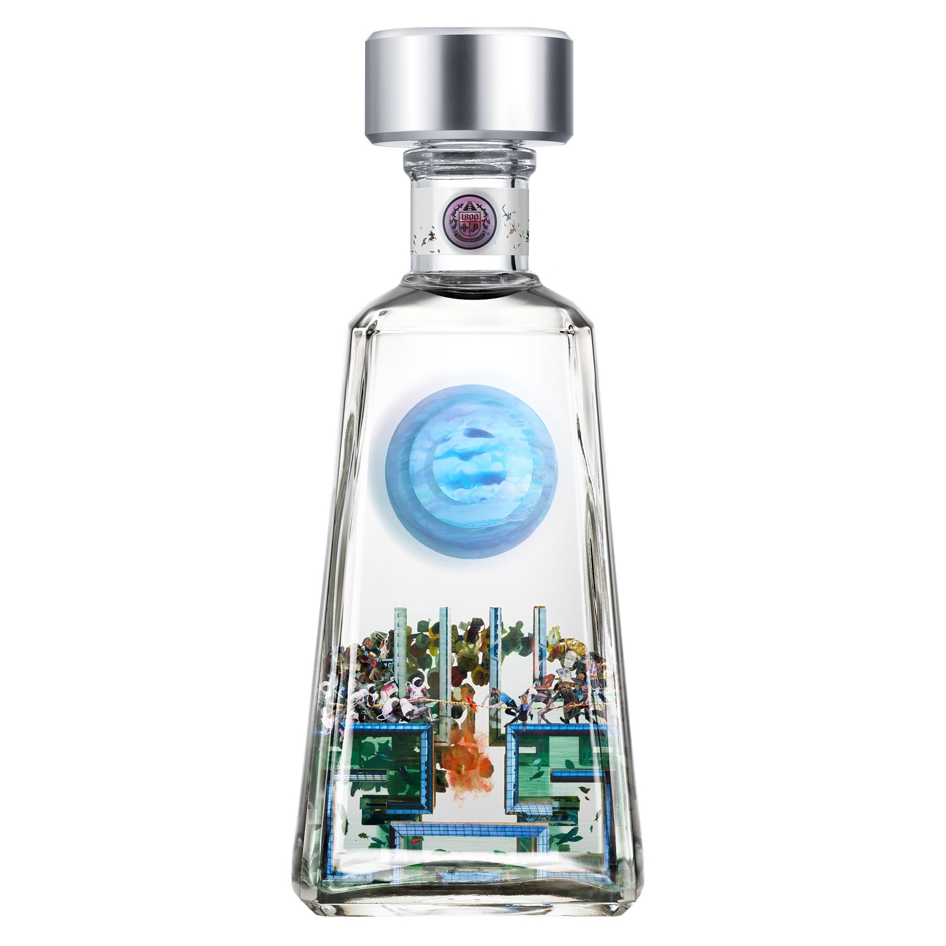 slide 1 of 10, 1800 Essential Artists 11 with Dustin Yellin Tequila 80 Proof - 750 ml, 750 ml
