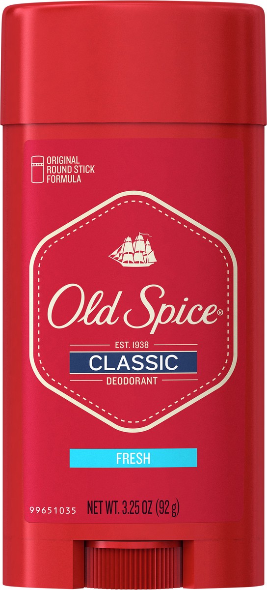 slide 3 of 8, Old Spice Fresh Classic Wide Solid, 3.25 oz