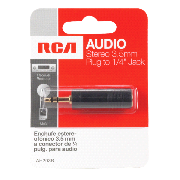 slide 1 of 1, RCA Audio Stereo Adapter, 1 ct