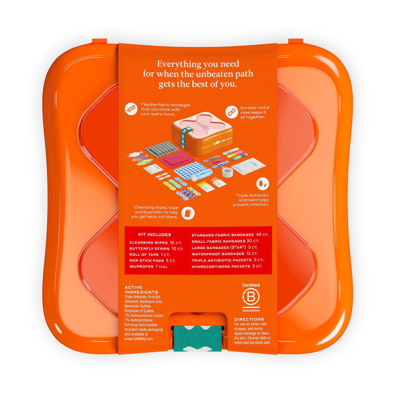 slide 21 of 43, Welly First Aid Kit 130 Pieces, 130 ct