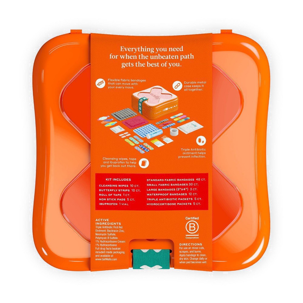 slide 32 of 43, Welly First Aid Kit 130 Pieces, 130 ct