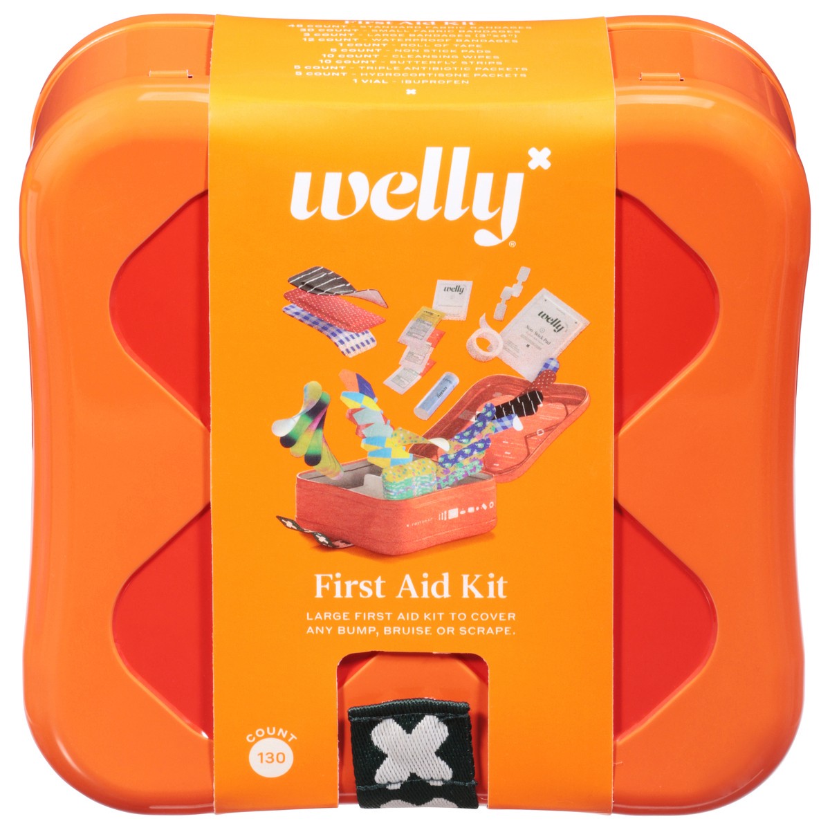 slide 1 of 43, Welly First Aid Kit 130 Pieces, 130 ct