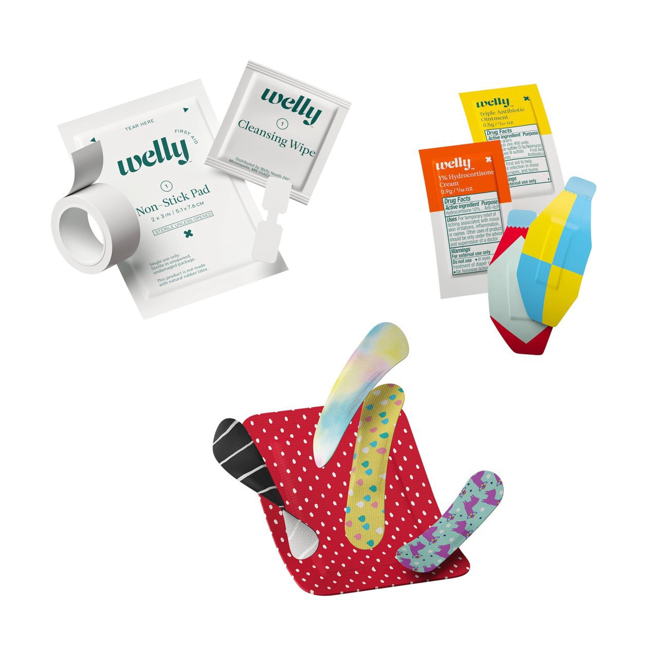 slide 31 of 43, Welly First Aid Kit 130 Pieces, 130 ct