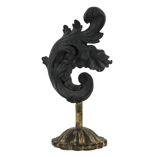 slide 1 of 4, 8" Leaf Scroll Tabletop Decor By Ashland, 8 in