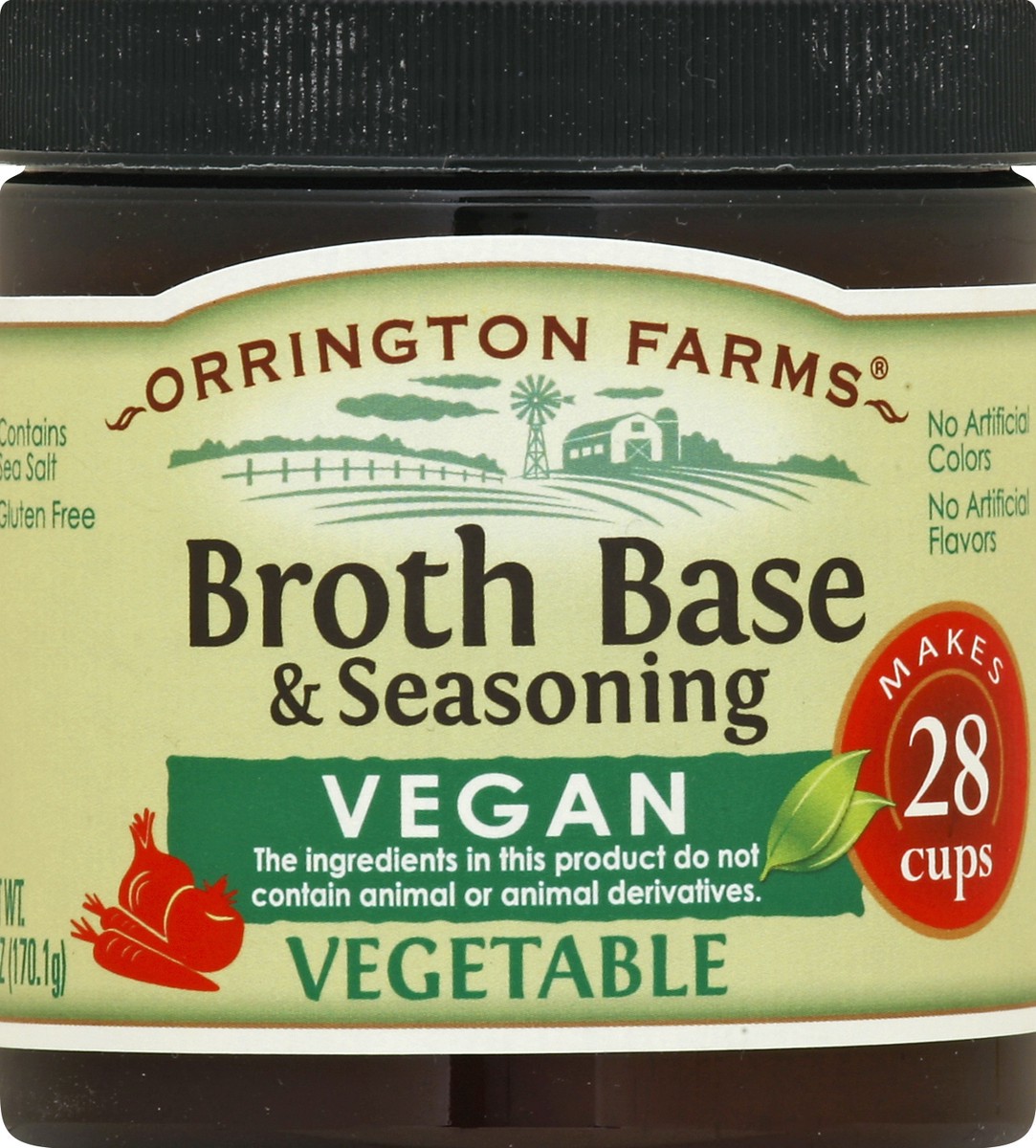 slide 2 of 2, Orrington Farms Vegan Vegetable Broth Base & Seasoning - 6 oz, 6 oz