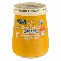 slide 1 of 1, Beech-Nut Organic S3 Mango Chicken Curry With Rice, 4.25 oz