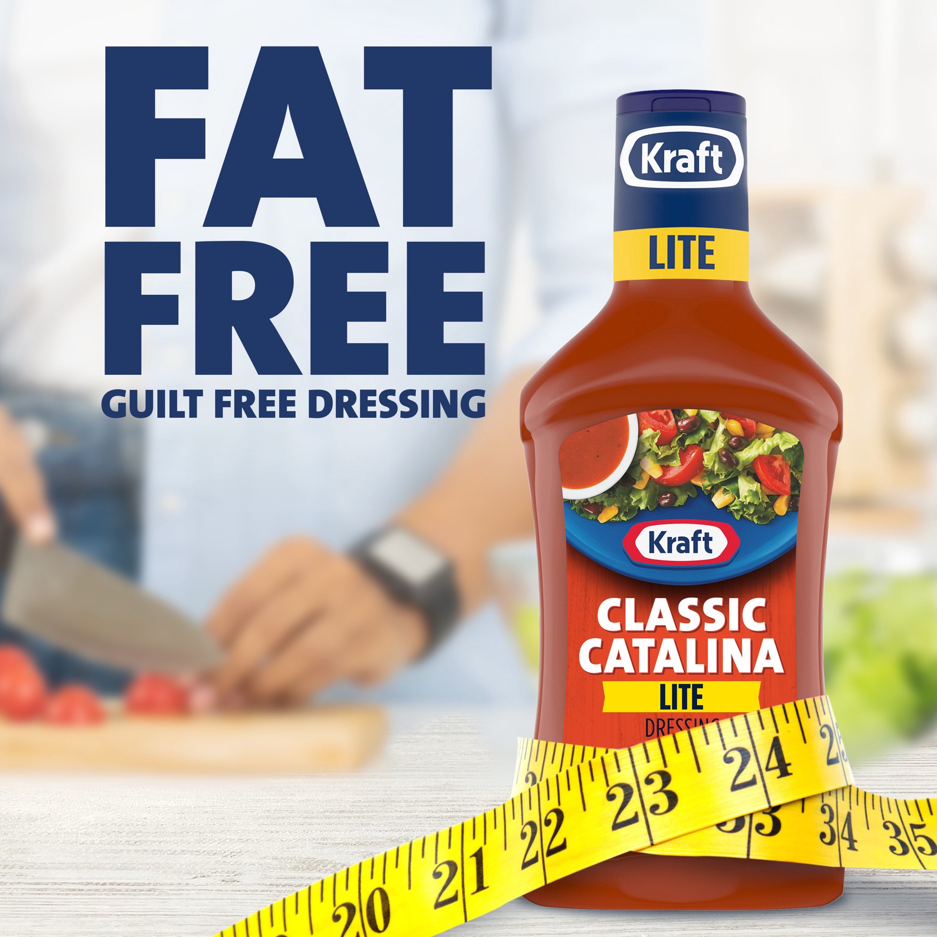 slide 8 of 8, Kraft Classic Catalina Lite Salad Dressing Bottle - 16 Fl. Oz., 16 fl oz