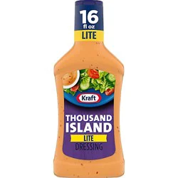Kraft Thousand Island Lite Dressing - 16 Fl. Oz.