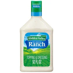 Hidden Valley Original Ranch Salad Dressing & Topping - 52 Oz