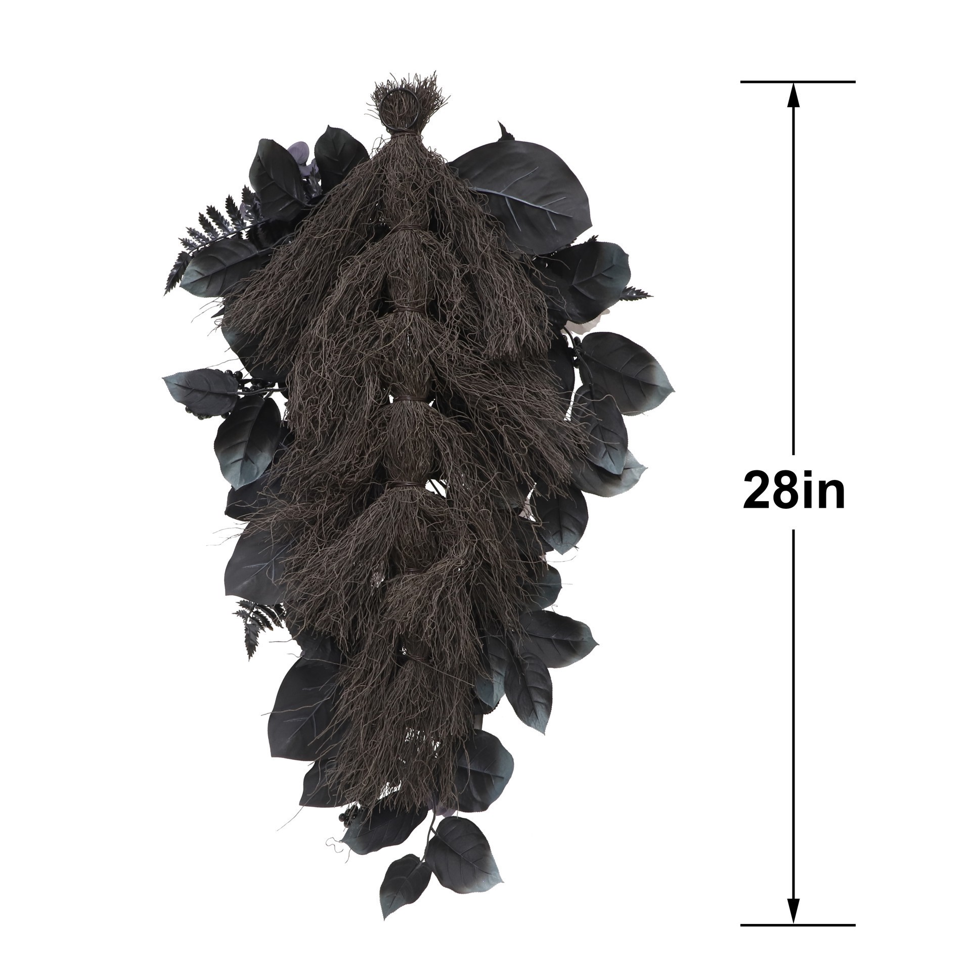 slide 2 of 3, 28" Rose & Butterfly Teardrop By Ashland, 15 in x 6 in x 28 in