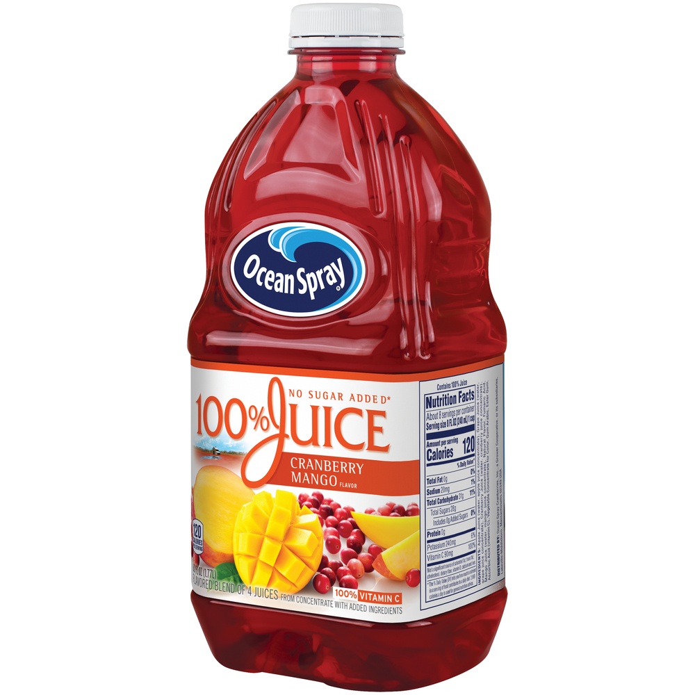 slide 6 of 8, Ocean Spray Cranberry Mango Juice, 60 oz
