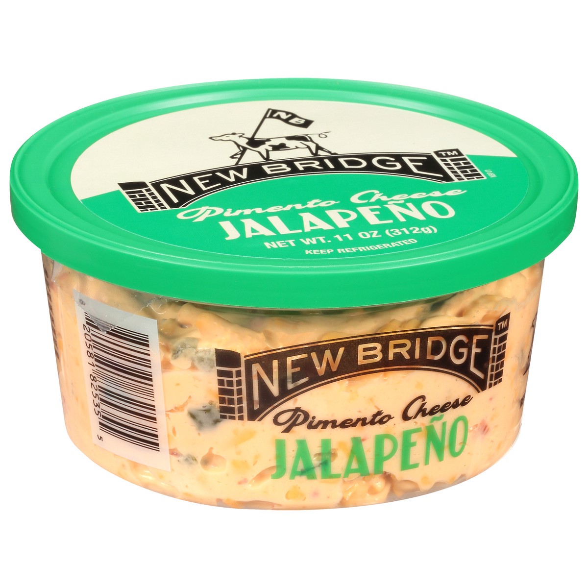 slide 8 of 9, New Bridge Pimento Cheese, 11 oz