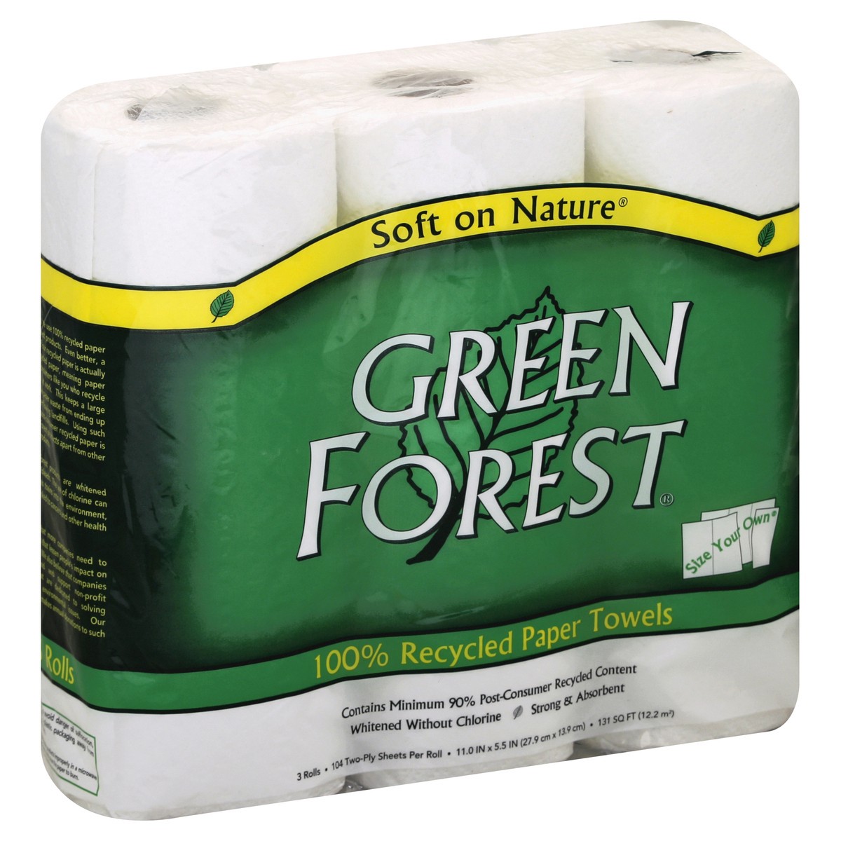 slide 7 of 8, Green Forest Premium Paper Towels 2ply, 312 ct