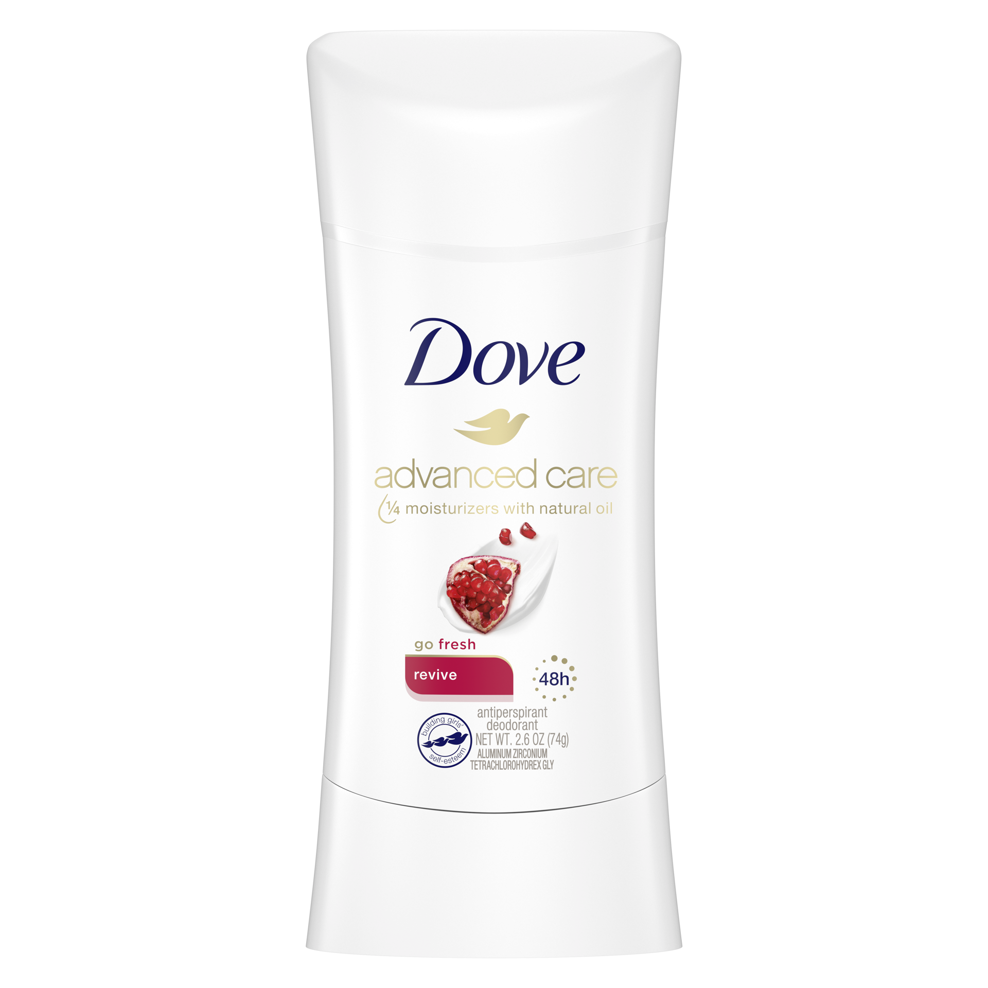 slide 2 of 3, Dove Advanced Care Antiperspirant Deodorant Stick Revive,, 2.6 oz, 2.6 oz