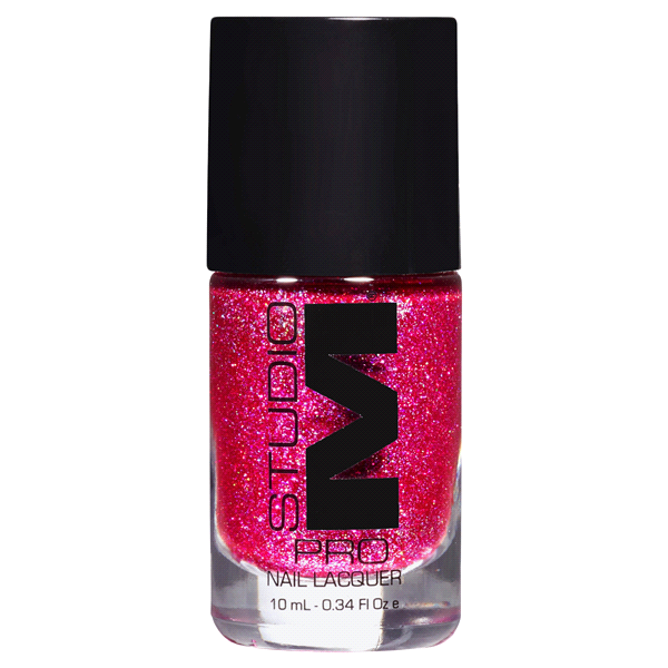 slide 1 of 1, Studio M Nail Lacquer Slammin Red, 1 ct