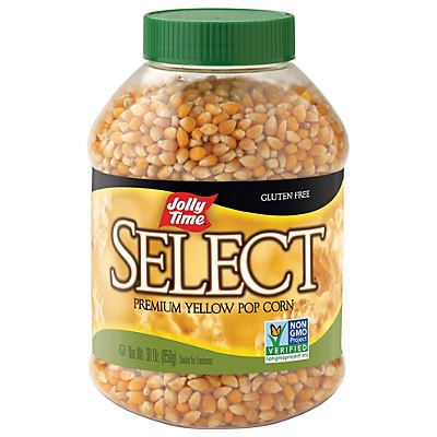 slide 1 of 1, Jolly Time Select Premium Yellow Pop Corn Kernels, 30 oz