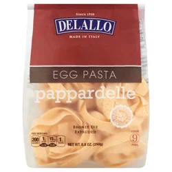 Delallo Egg Pappardelle Nest Pasta