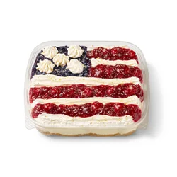 Flag Cheesecake, Large