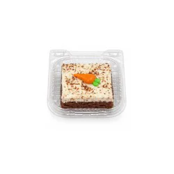 The Save Mart Company Carrot Cake Square With Cream Cheese Icing